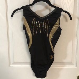 GK ELITE ALY GYMNASTICS LEOTARD CL